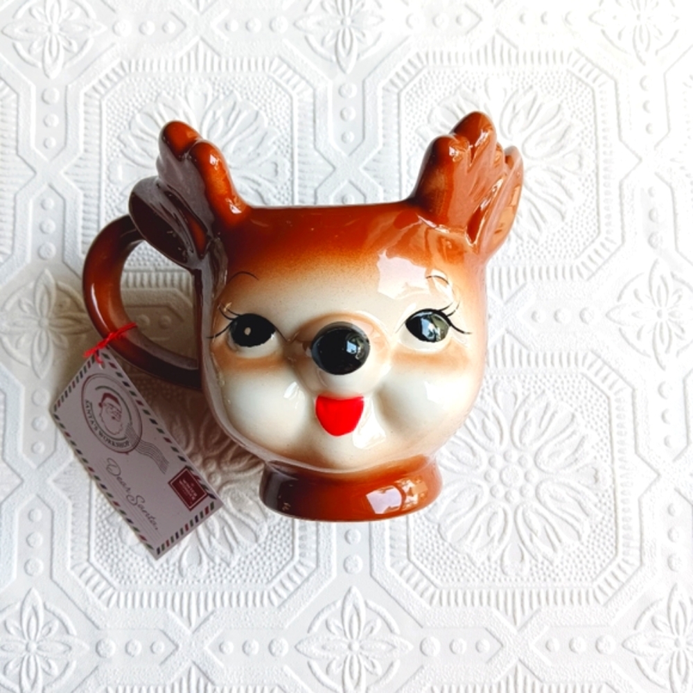 Christmas Reindeer Mug 15 oz